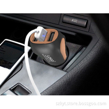 3 USB ports car charger for South America, Europe, USA, etc.